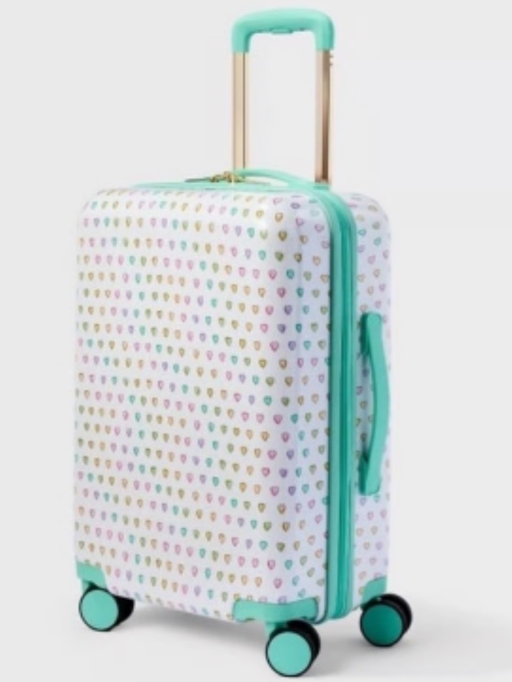 ROLLER RABBIT X TARGET Heart-Print Carry-On Suitcase